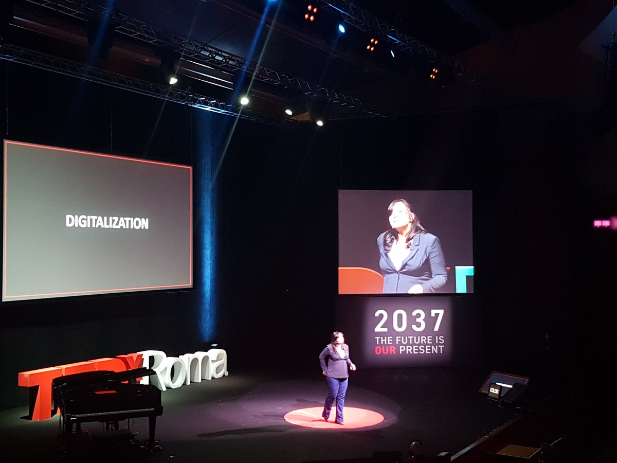 #TedxRoma #2037 IoT is in OUR Future (Anna Carolina Tortora, Head of Innovation Strategy at National Grid Corporation)