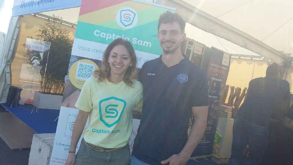 Captain Sam avec Julien Lavagne de Montpellier Volley UC !

#autoroutedusoleil