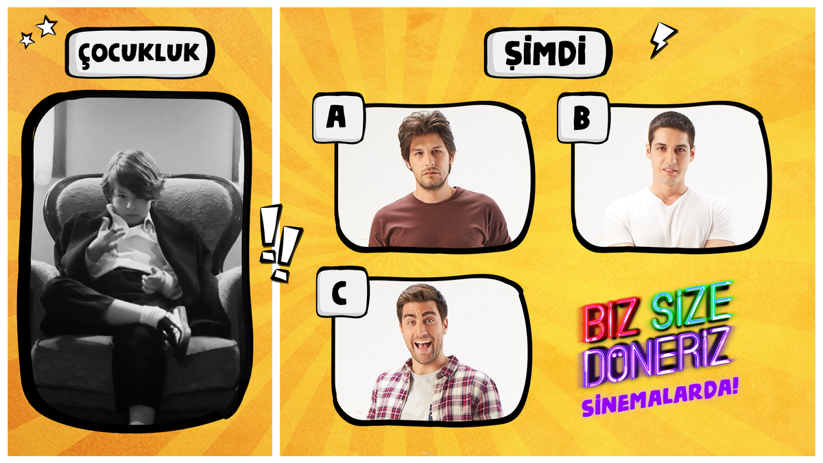 Ortamlarda #BizSizeDöneriz’e gittim diyebilmek için bu testi geçmen şart! Çocukluğunda mafya olmak isteyen karakter hangisi? 🤔