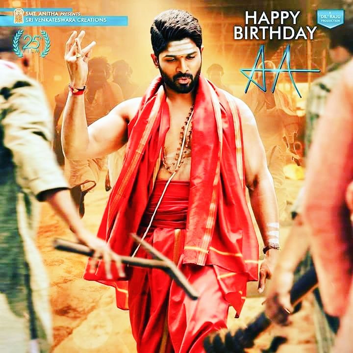 Happy Birthday to you bunny allu arjun 