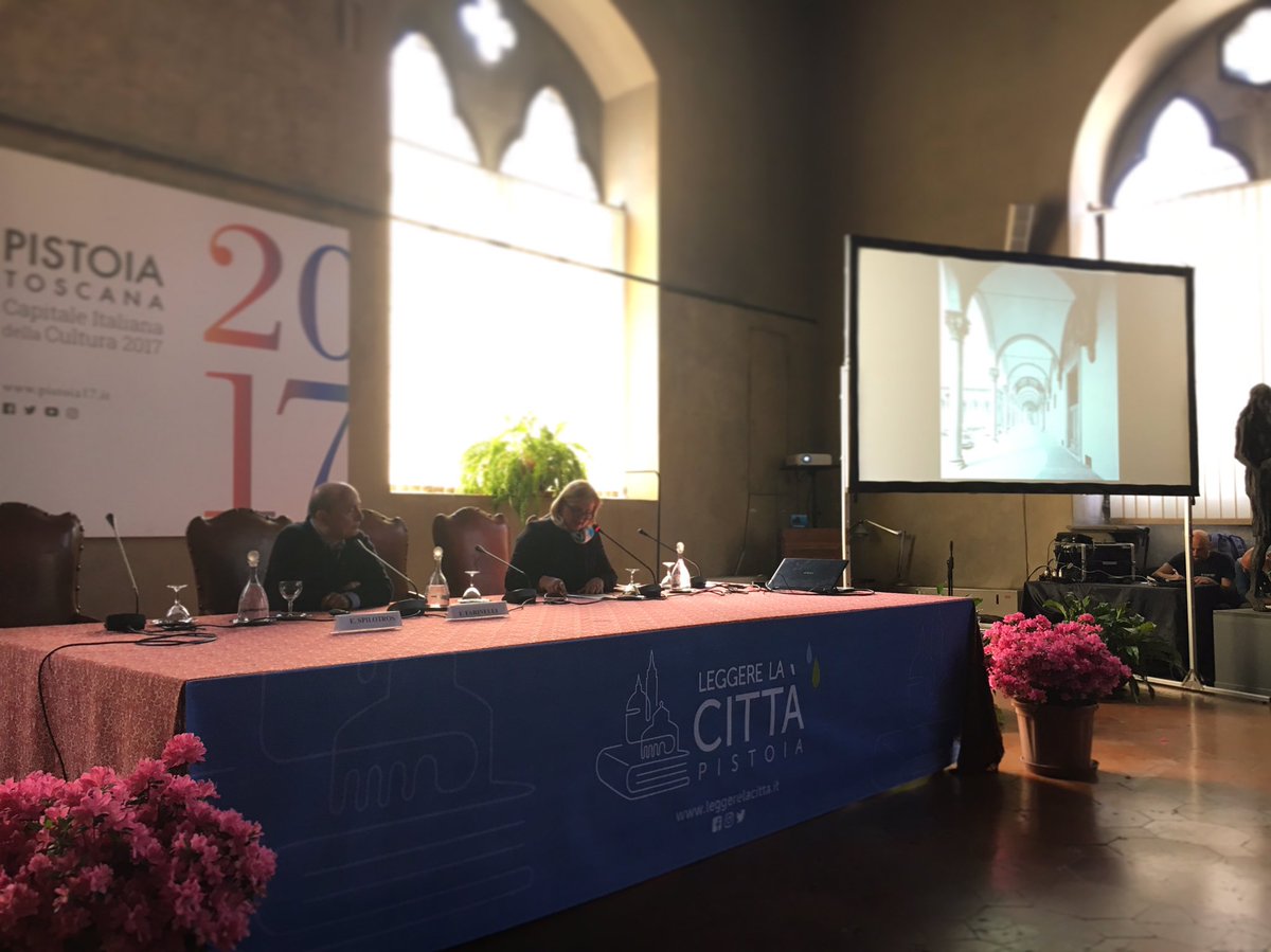 "Quando la #città è diventata uno spazio?" il geografo Franco Farinelli a #leggerelacittà2017 
#culturaècomunità #pistoia17