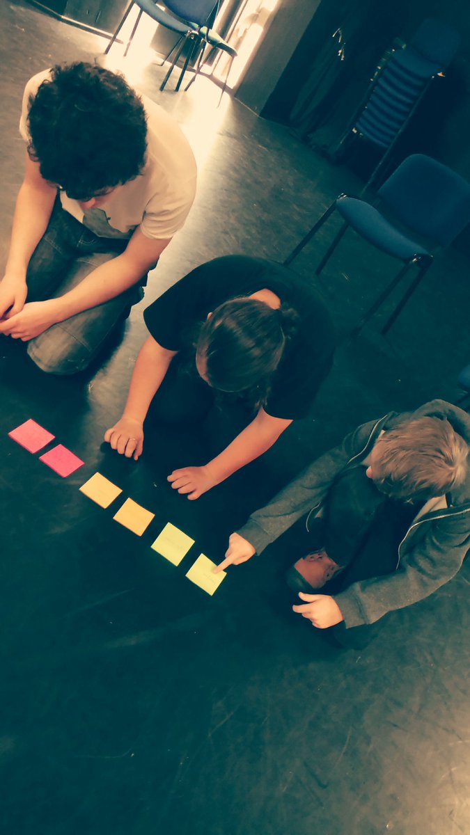 ThoughtPlane's tweet photo. Working with Young Actors @ATTtweet investigating themes & events from our play #ToGoFromAllWeKnow. Getting our scripts soon, very exciting! https://t.co/Tk9rYxteIh