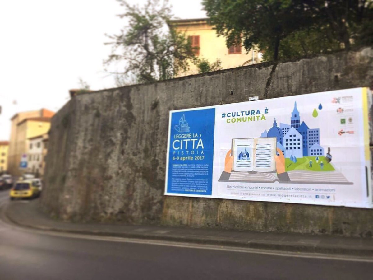 #leggerelacittà2017 continua oggi con tanti eventi. Qui il programma ➡️leggerelacitta.it/programma/ #culturaècomunità #pistoia17 #pistoia