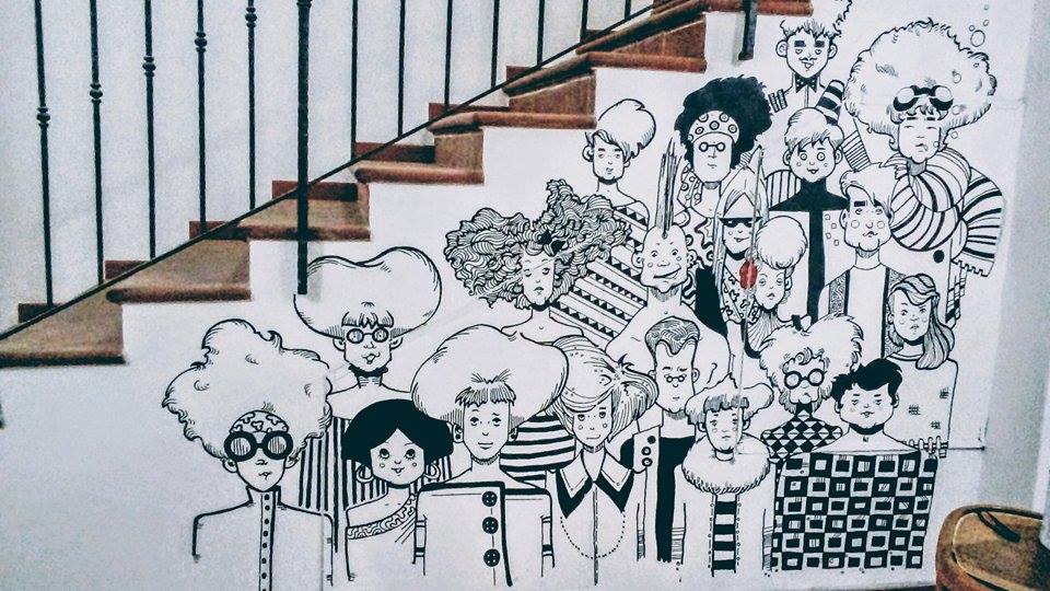 ClaudiaCalvisi's tweet photo. #Marker on #wall.
#illustration #ink #fun #lastaffa #bologna https://t.co/CYP9oW3TMf