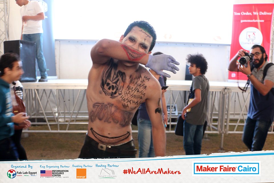 makerfairecairo's tweet photo. Geek Fiction in Maker Fair  
#كلنا_ميكرز
#ميكرفير_القاهرة
#WeAreAllMakers
#MFC17 https://t.co/s34Yc720CT