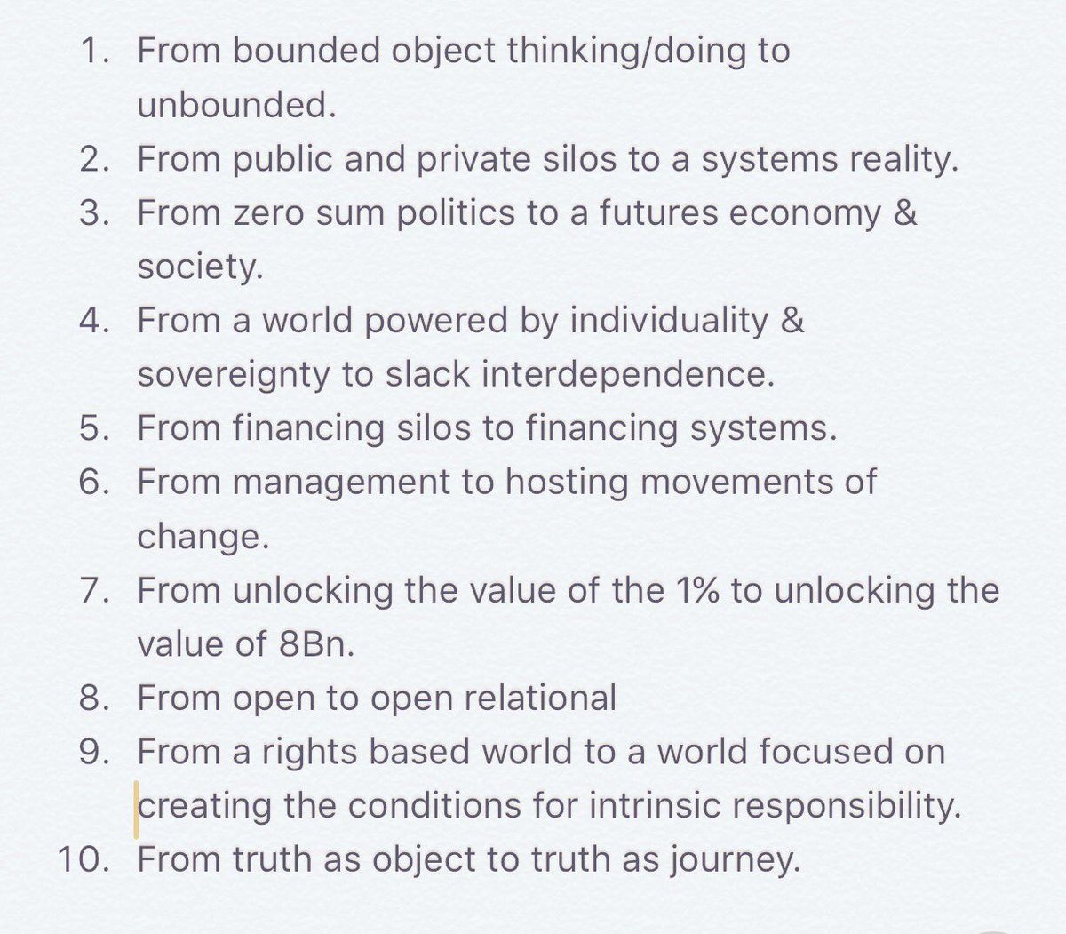indy_johar's tweet photo. 10 inquires guiding our thinking &amp; doing.. https://t.co/5K7BUJRIqW