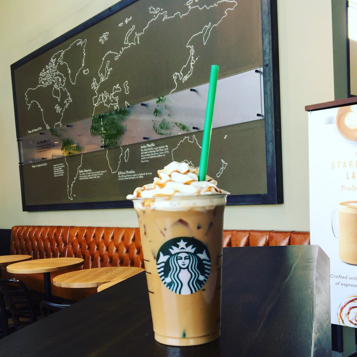 RivingtonSBUX's tweet photo. Refresh with an #icedsaltedtoffeemacadamialatte #starbucks #PositiveVibes #bolton #yourjourneystartshere https://t.co/cPpEUZ0cmk
