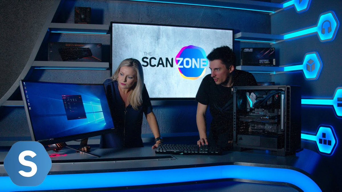 ScanComputers's tweet photo. #YesYouScan #WIN a #GTX1080Ti Thanks to our friends @ASUS_ROGUK. Just watch the latest #ScanZone to find out how https://t.co/9SY2lfK2kI https://t.co/Ua9lzdOOnj