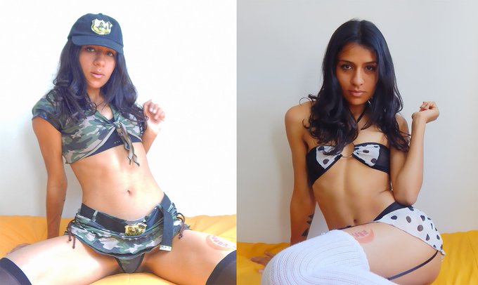 Time to choose! Pick your favorite outfit and I'll wear the most voted in the next video @Pornhub #diabloentertain<a href="/tag/diabloentertain"class="tags"><span>#diabloentertain</span></a>