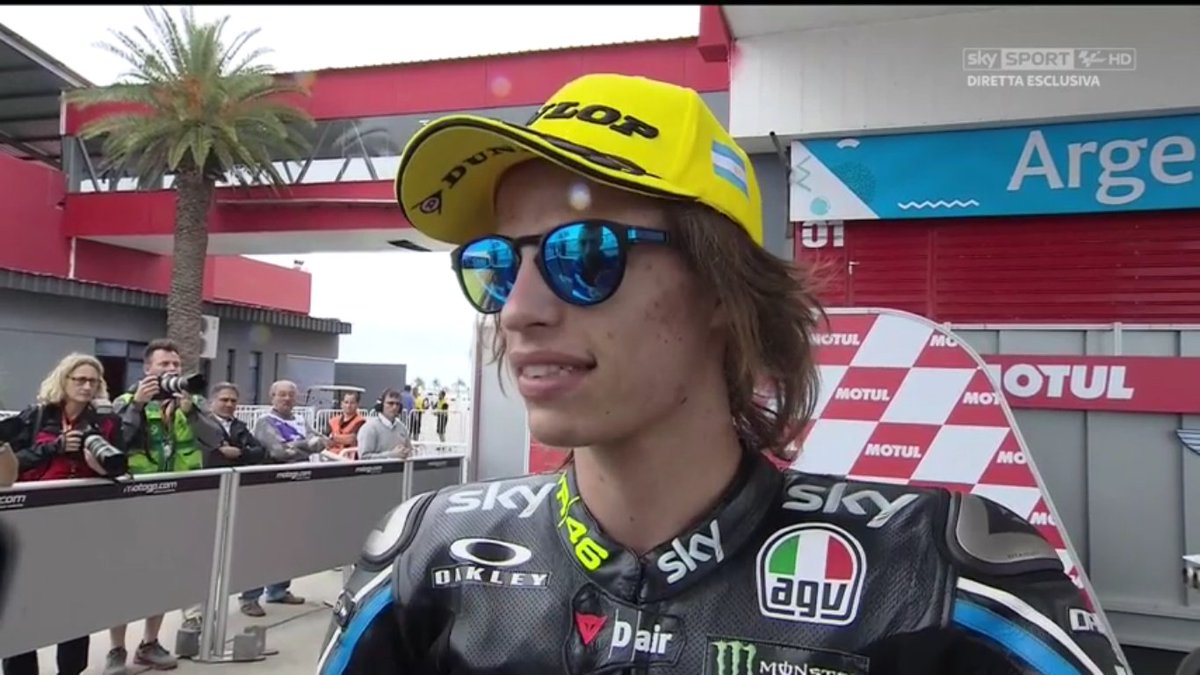 🅿️2️⃣<a href="/nbulega/">Nicolò Bulega</a> #SkyVR46Arg 🇦🇷