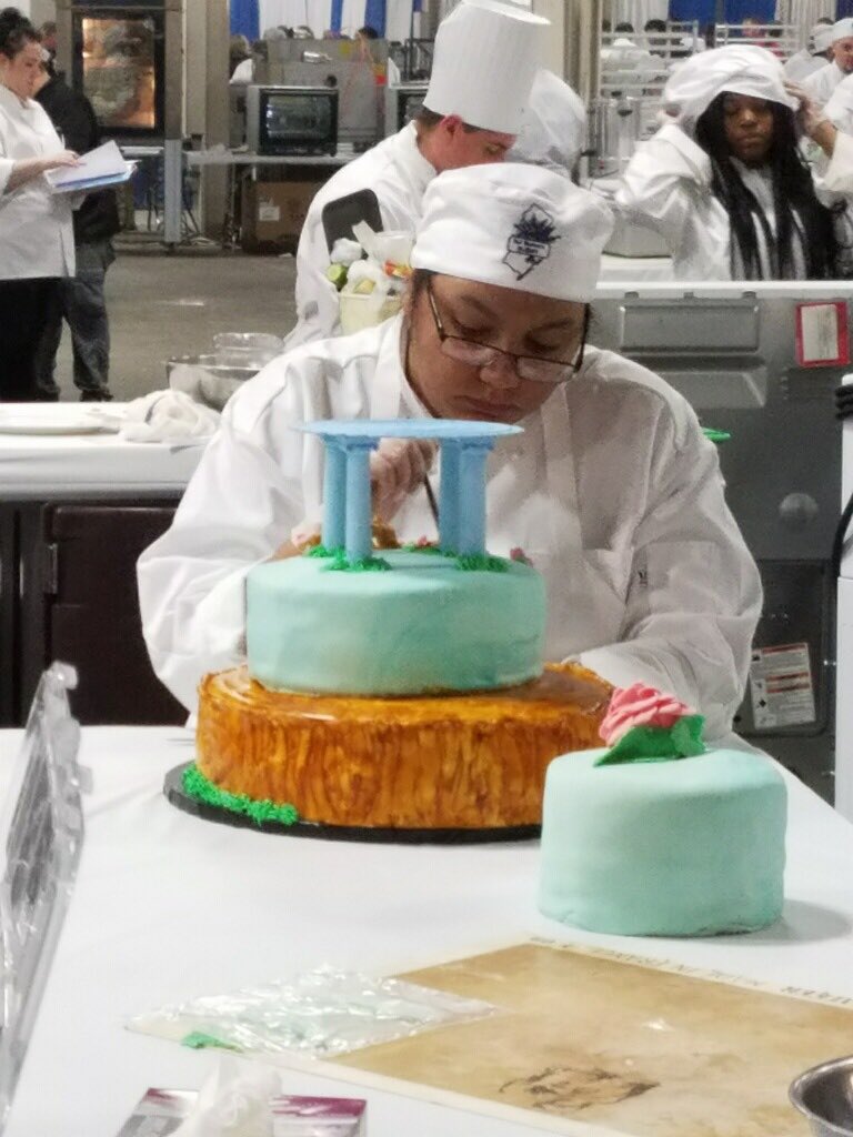 CCTEC_Principal's tweet photo. CCTEC culinary students compete @SkillsUSA State Competition! #CCTEC https://t.co/ElQBqJbGfw