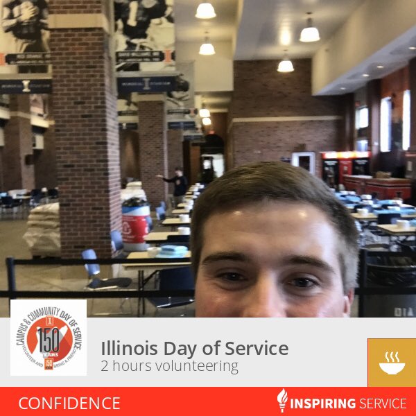 ILDayofService's tweet photo. Our amazing volunteers are sharing photos through @Inspire2Service. See the feed: https://t.co/PMFKqWGJS8 #ccdos17 #ILLINOISservice https://t.co/d5vZXe2W3Q
