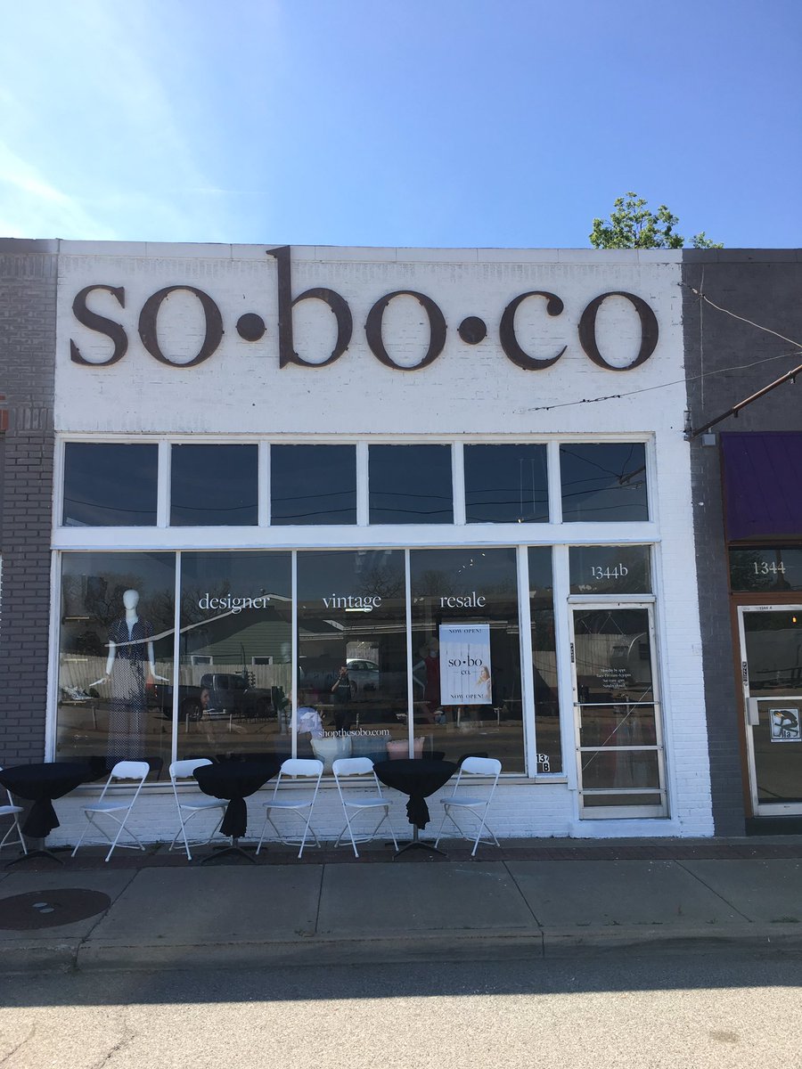 thesoboco's tweet photo. We're all set up for our Grand ReOpening today! Party starts at 4! https://t.co/sEweXWyBaU