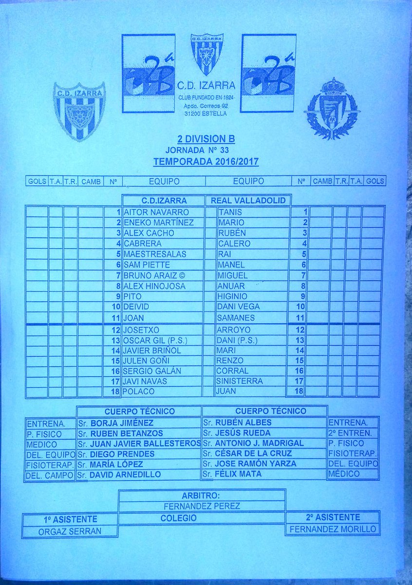 Real Valladolid B - Temporada 2016/17 - 2ª División B Grupo I - Página 33 C855WjtW0AEWOcl