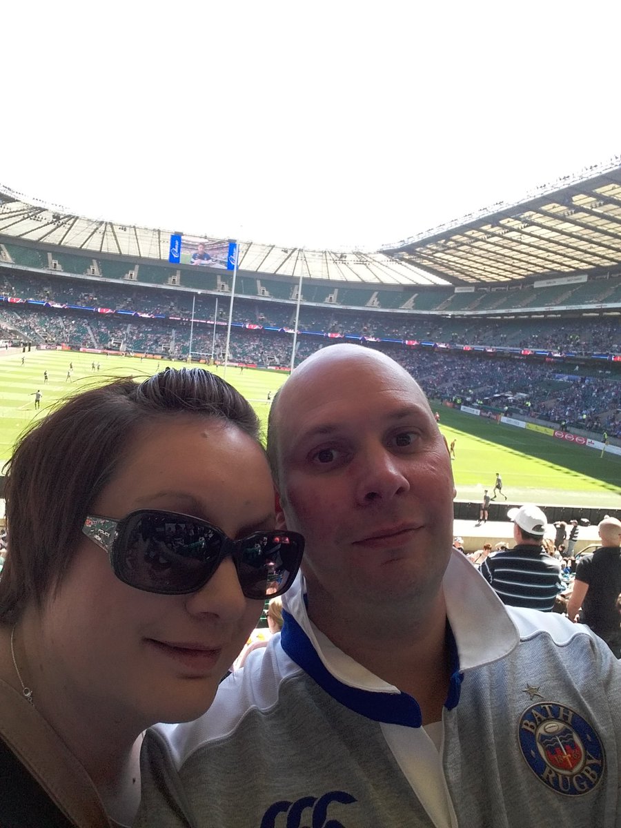 bionickneebone's tweet photo. Amazing day at the home of rugby @RugbyBath https://t.co/eURdumKMFO