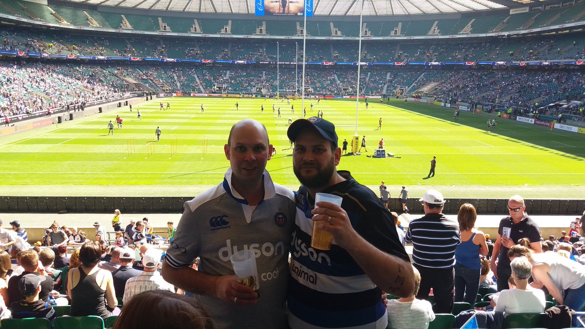 bionickneebone's tweet photo. Amazing day at the home of rugby @RugbyBath https://t.co/eURdumKMFO