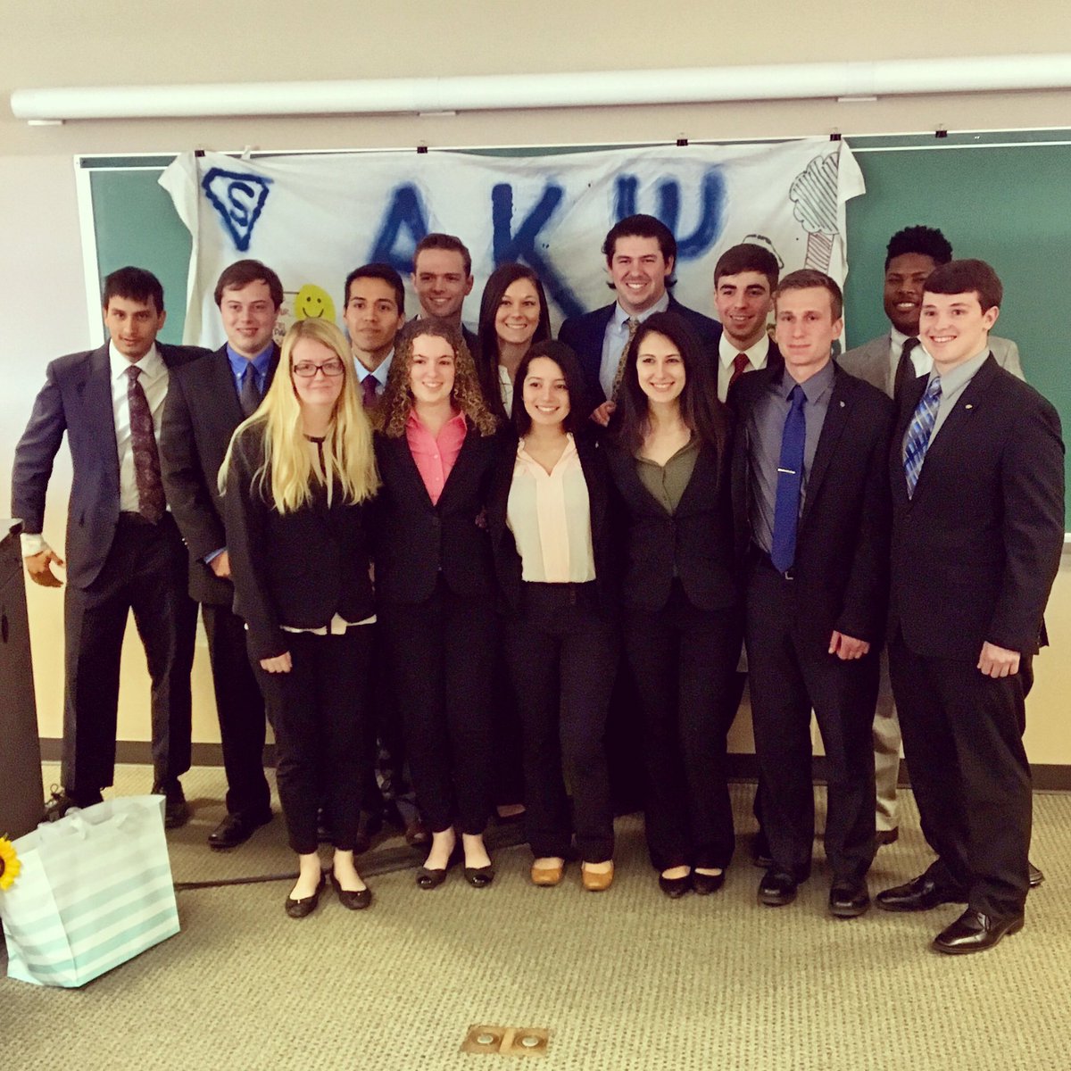 ship_akpsi's tweet photo. Congratulations to our newest members, we're so proud of your success in becoming our Brothers! #akpsi #alphaupsilon #xitauchaper https://t.co/CBGNSugZnk