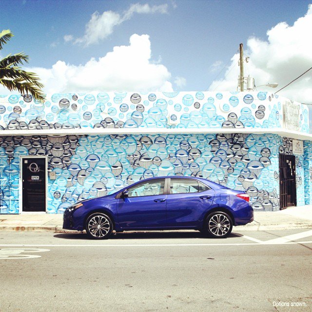 SDToyotaDealers's tweet photo. Taking in art doesn't always require a museum. #Corolla https://t.co/DvsP60VDbF