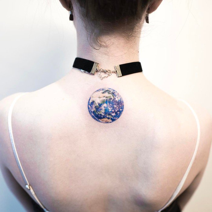 Beautiful Earth Tattoo Ideas For Nature Lovers  Tattoo Glee