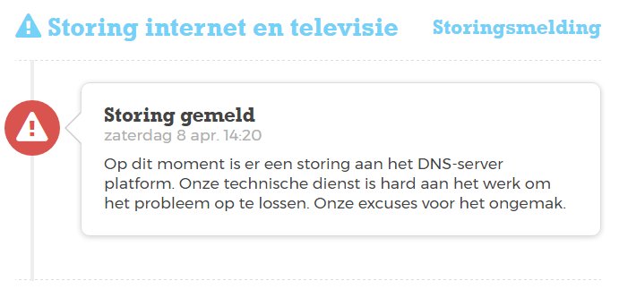 ⚡️Storing ⚡️ bij @FiberNL nu ook zichtbaar op de website. Tweede grote storing in 4 dagen tijd #fiber #fibernl #storing 🖥️📡