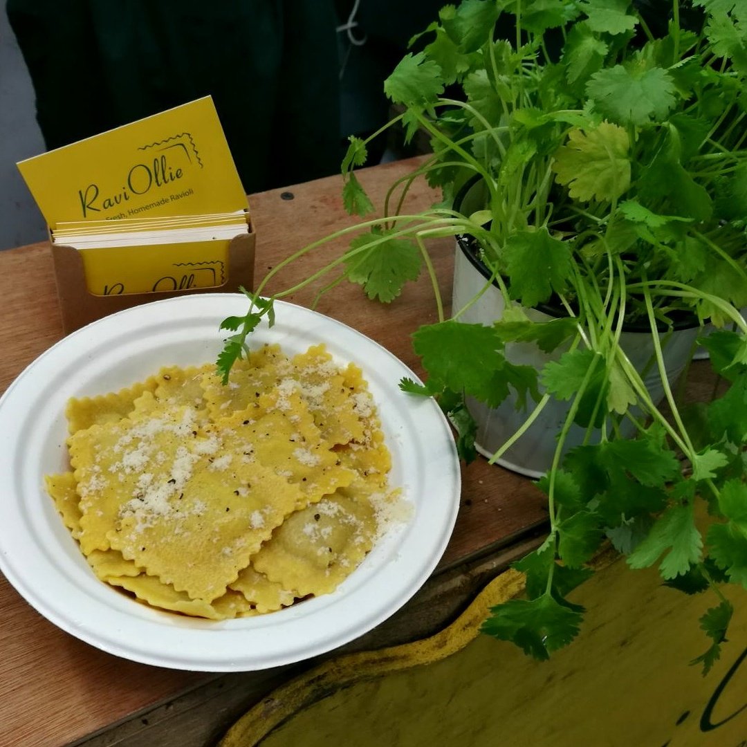 It's Saturday lunchtime here at #eatdrinkfest and today's top pick is <a href="/raviolliefood/">RaviOlliefood</a> Fresh handmade ravioli with flavoured olive oils