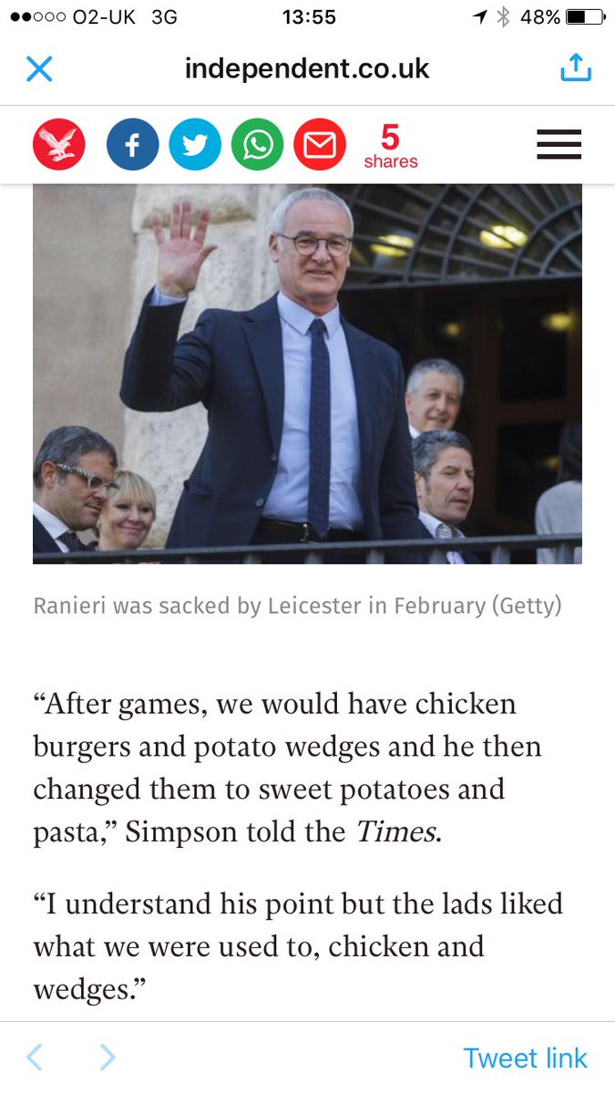 Leicester have sacked Claudio Ranieri - Page 5 C85FhDvWsAEvRH-