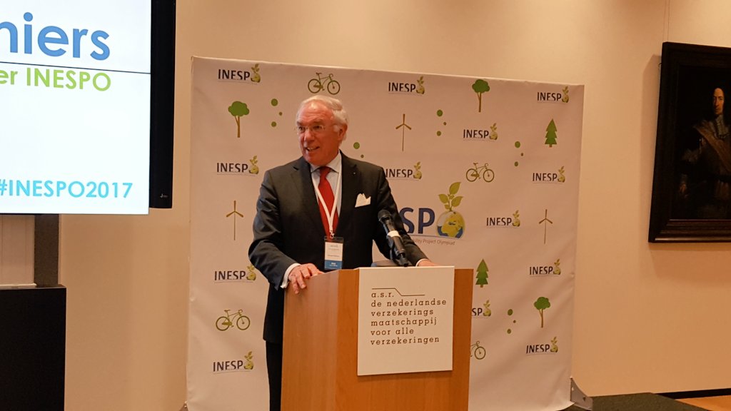 Jacques Reijniers bij afsluiting #INESPO2017 <a href="/asr/">a.s.r. verzekeringen</a> in Utrecht