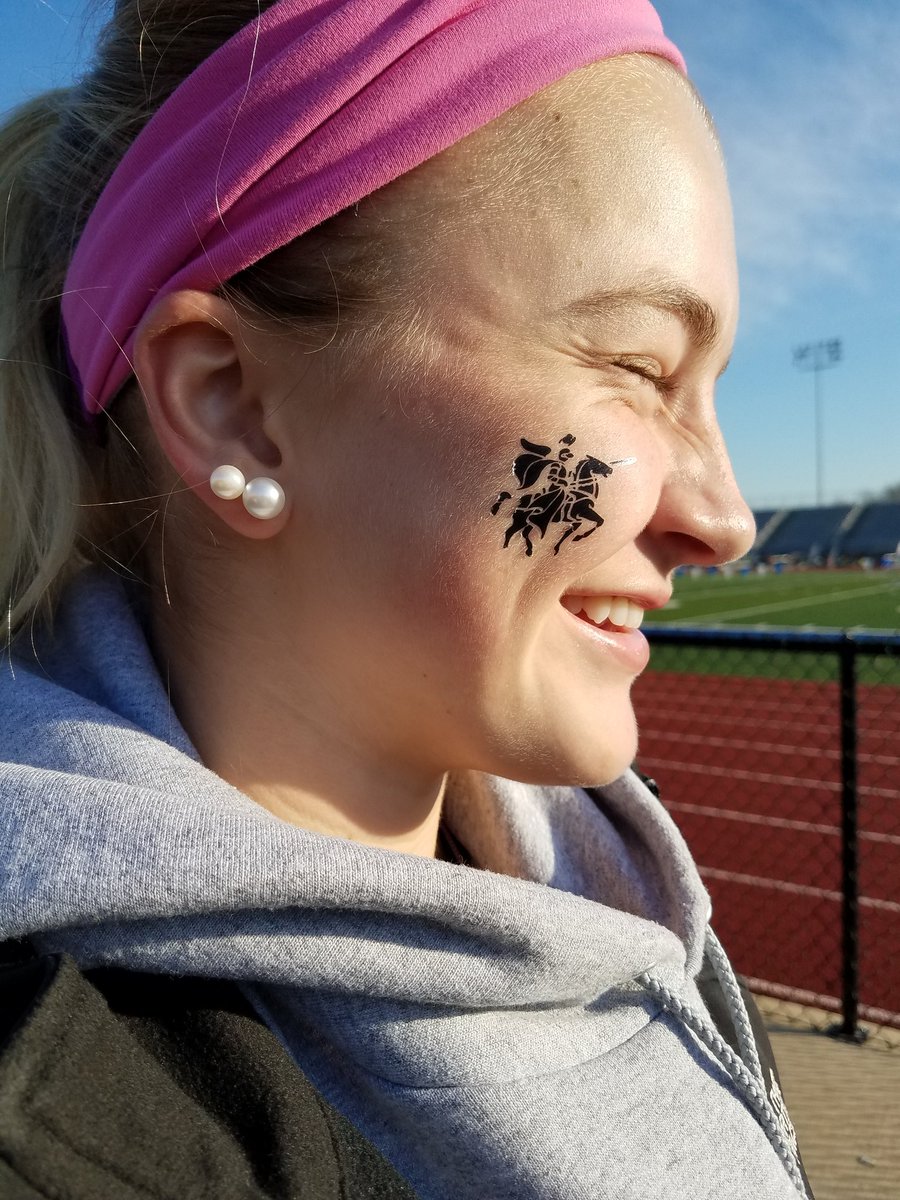 Your Lady Lancers are ready to compete today! Beautiful day for a track meet and some PRs!