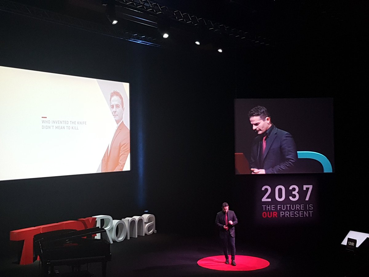 #TedxRoma #2037 AI is a good that will give Time back to humanity (Marco Menichelli, CTO and Innovation Scientist)