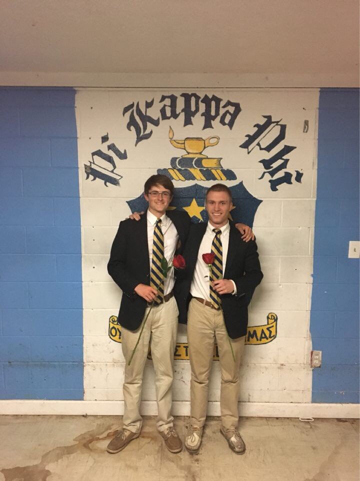 Congratulations to our newly initiated brothers, Phil and Sam!
