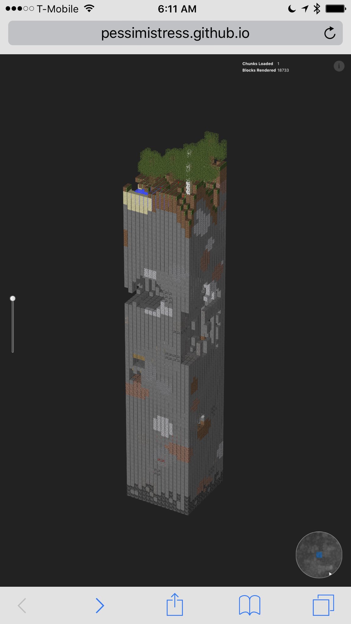 Simon Willison On Twitter This Is Spectacular A Webgl Minecraft Chunk Viewer By Cxiaoji Built Using Uber S Deck Gl Visualization Library Https T Co Fwp17auvtr Https T Co Mqzyzoyb8j Twitter