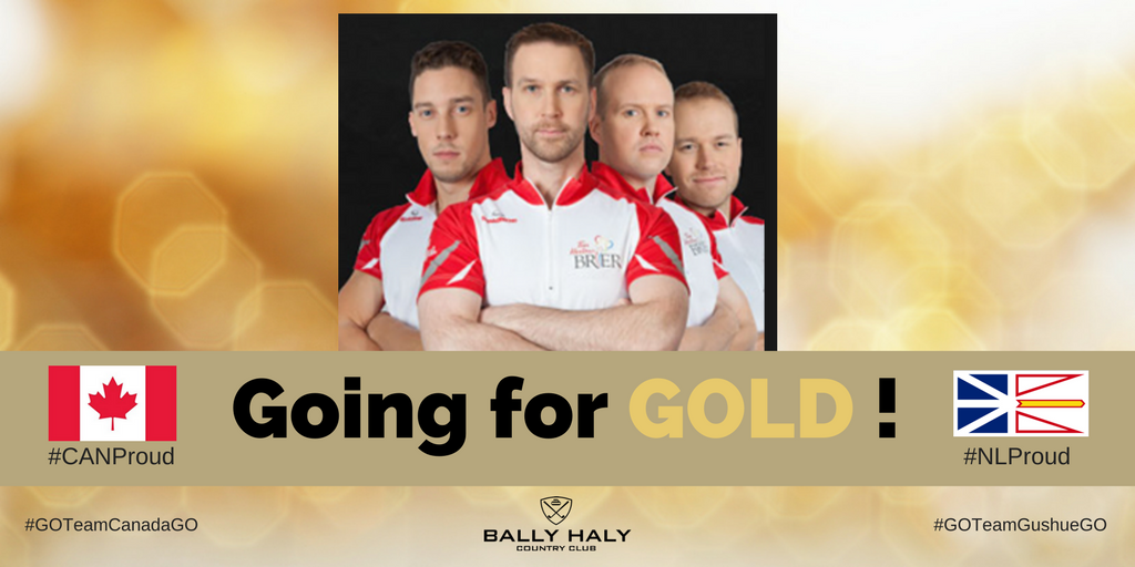 BallyHaly's tweet photo. About last night.....
We're going for GOLD!
Go @TeamGushue Go!
#NLProud #CANProud #Worlds #fwmcc #Gold #BrierChamps #yyt #NL @CurlingCanada https://t.co/gexp6EY9T2