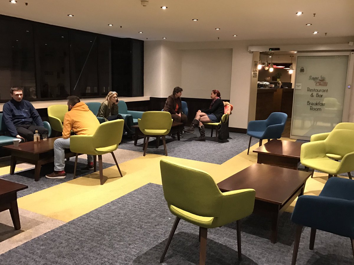 Our newly renovated lounge area located by Sage &amp; Chilli Restaurant has the prefect setting to unwind yourself and relax! 😌 #StGilesLondon