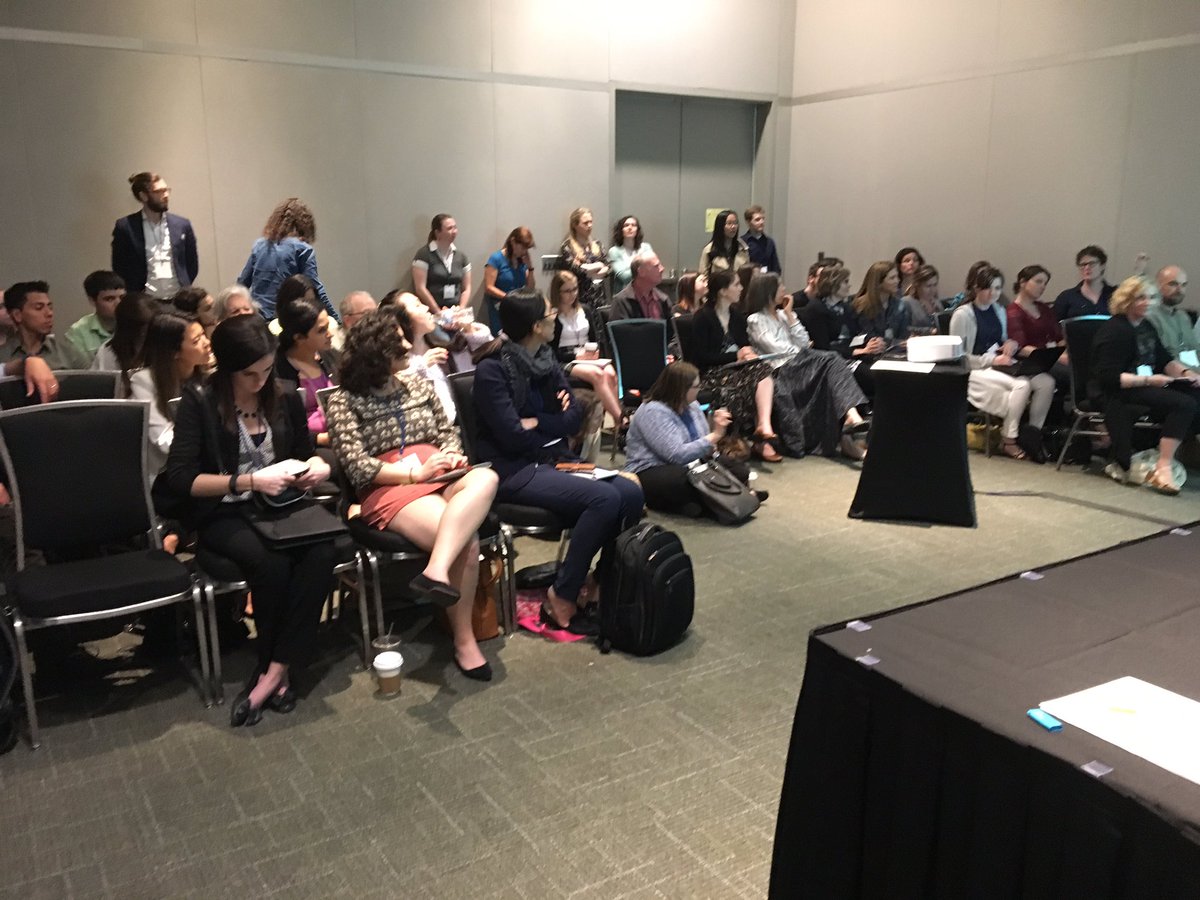 schoppesullivan's tweet image. Standing room only session on Coparenting and Healthy Father-Child Relationships! #srcd17