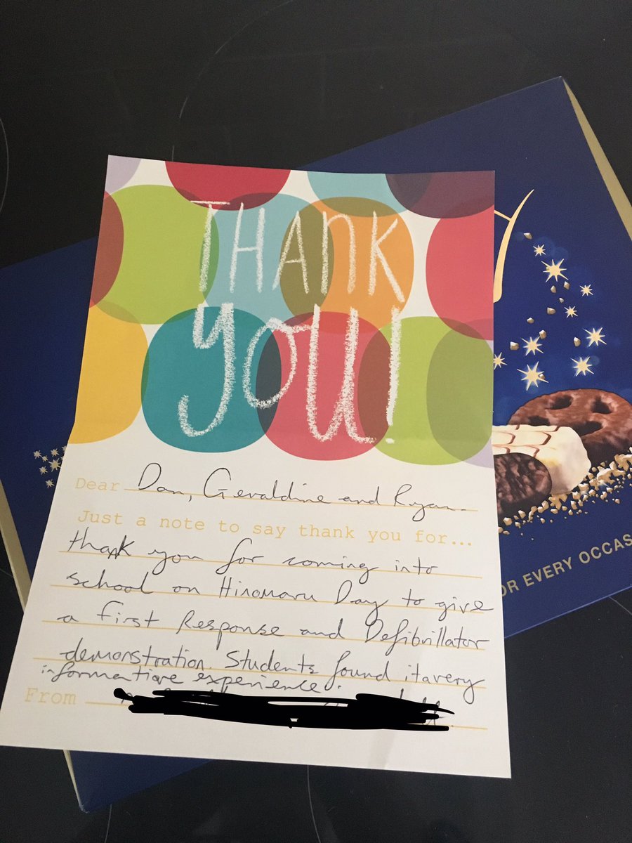truewhitey's tweet photo. Always nice to receive a thank you from the community when you work for @BridportCFR . @SirJohnColfox thank you for biscuits and letter https://t.co/ayTOUtVXZi