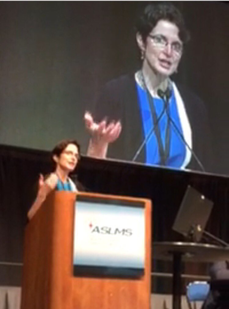 Dr Linda K Franks discussing PicoSure and Microneedling technologies for Neck Rejuvenation at ASLMS 2017 in San Diego! #ScienceToSkin