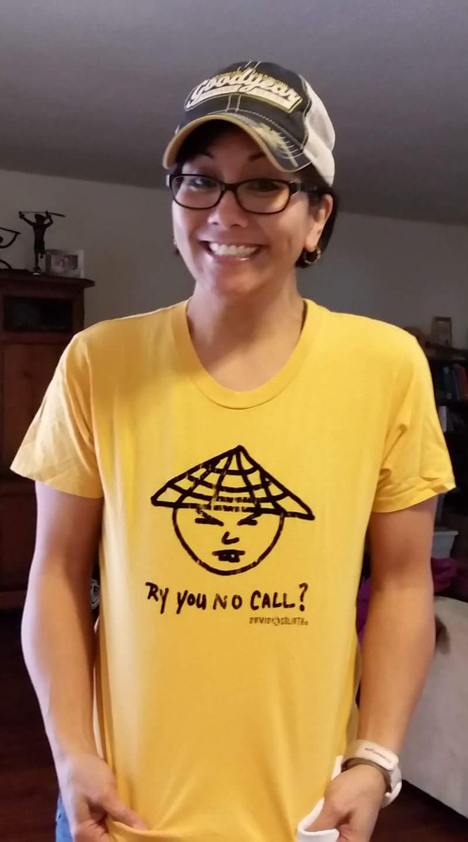 GettingYolked's tweet photo. Our kind of fan! #GettingYolked #Asian #YellowFever #Yellow #comedyrelief #hilarious #jokes https://t.co/GfL0NV5rZm