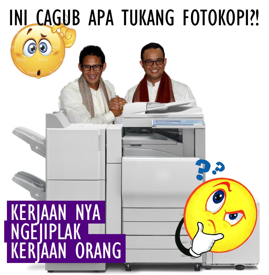 adiantyc's tweet photo. program dijiplak , lagu juga dijiplak,, gk benar nih pak @aniesbaswedan  , 
@Yusrilihza_Mhd 
#CagubMesinFotokopi https://t.co/EeCK0C8Da3