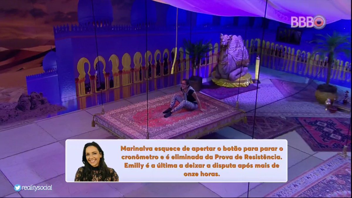 RealitySocial's tweet photo. Emilly é a última líder #BBB17 https://t.co/QkmG2KD7BZ
