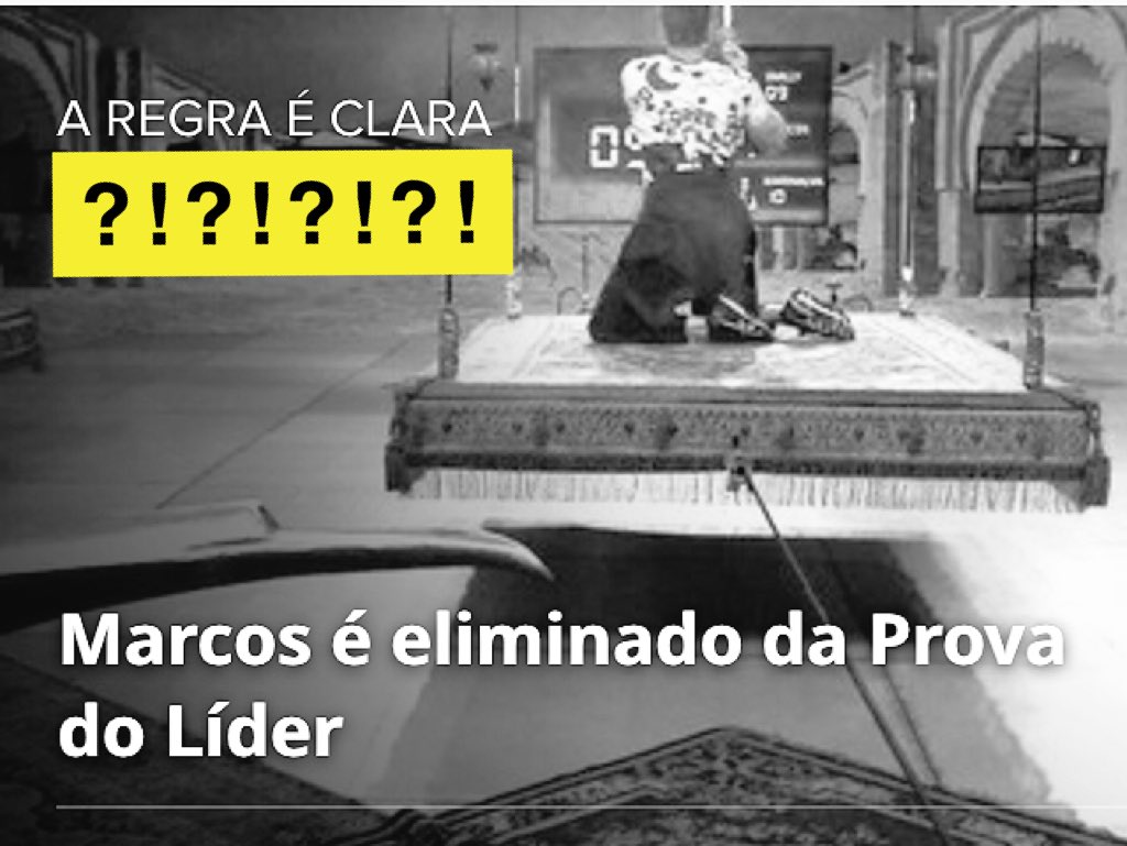 GeomzGyn's tweet photo. A REGRA É CLARA SÓ PRO MARCOS??!!!!! #BBB17 #RedeBBB @boninho "MARINALVA ELIMINADA" https://t.co/vAHZMQ59Cy