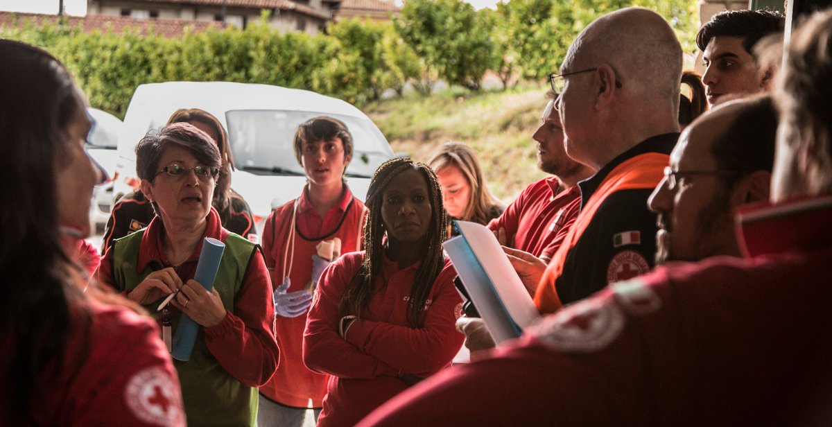 CRIGrandate's tweet photo. About last #sunday at #crigrandate πβ€οΈ #rescuesimulation #simulatoricri #truccatoricri #triage #maxiemergenza #crocerossa #redcross https://t.co/koMMOKnAnE