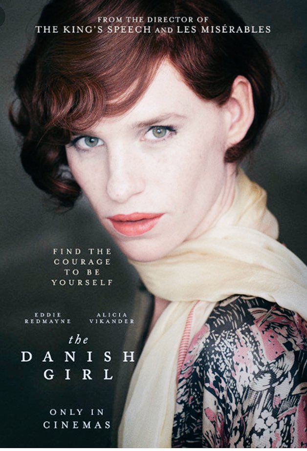 sarapaolita's tweet photo. Que gran papel de hace  #EddieRedmayne en la #chicadanesa de esas películas imperdibles en la vida !! #yorecomiendo https://t.co/X5uwuuHnVb