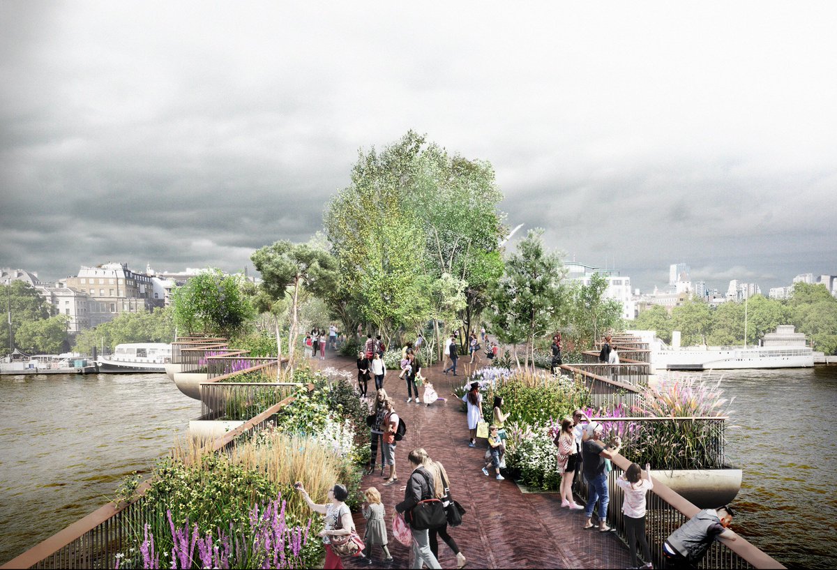 Garden Bridge should be ditched, finds financial inquiry dezeen.com/2017/04/07/gar…