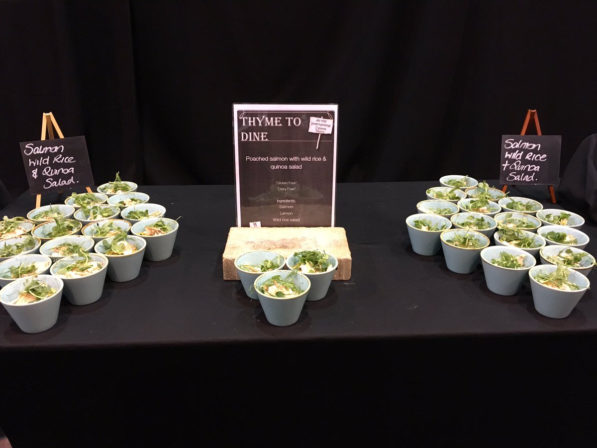 ThymeTIC's tweet photo. Food is Out, Drinks are Out, and that can only mean one thing. Who's Hungry? @SQLBits #SQLBits #Eventsprof #Bowlfood https://t.co/TCsBsoTifv