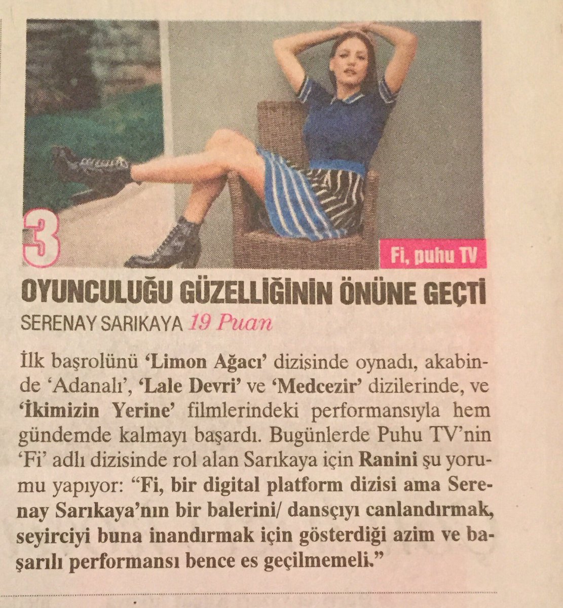 "Dizi dizi inciler; oyunculukta birinciler" #HürriyetCumartesi