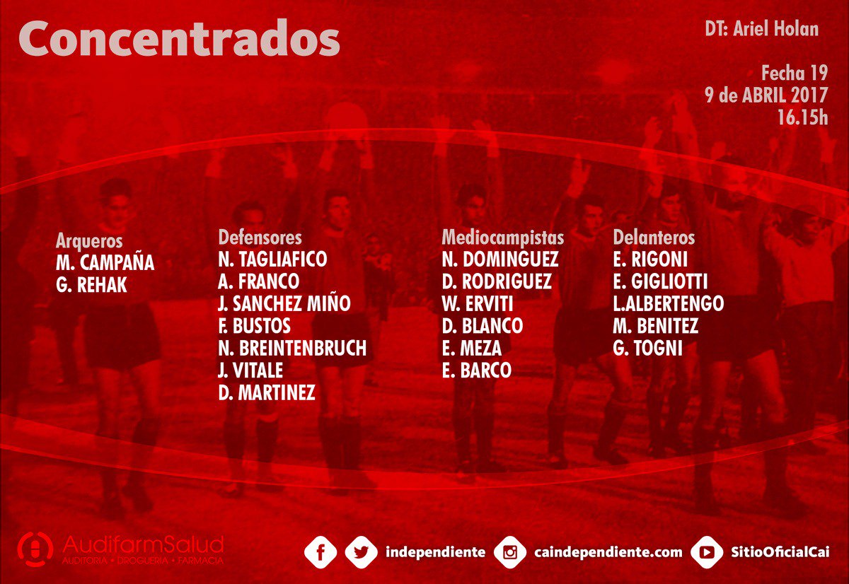 Convocados ante Patronato