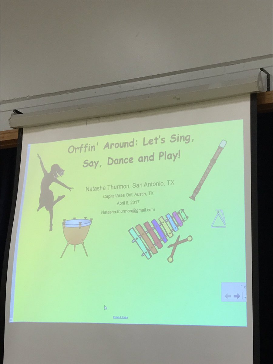 Getting ready for our workshop with the fabulous Natasha Thurmon <a href="/freakinasian/">Natasha Thurmon</a> - come and join us! #orff #pdfun