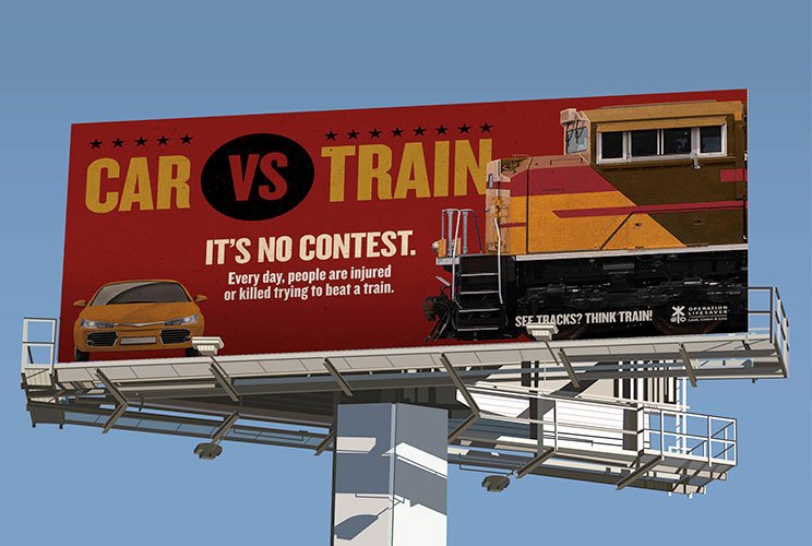 olinational's tweet image. Always use caution at #railroad crossings. See tracks? Think Train! seetracksthinktrain.org
