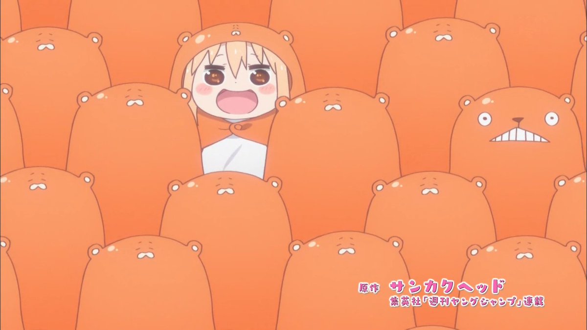 アニメのフォント V Twitter 干物妹 うまるちゃん Opクレジット ベビポップ Eb T Co Ei9ync8eqi Umaru Anime ベビポップ