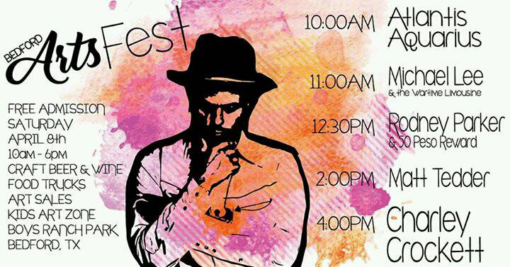 Here's to finding your joy this Sat! See us at Bedford Artsfest 10-6 to enter for your chance at a '16 Parabola. Charley Crockett headlining